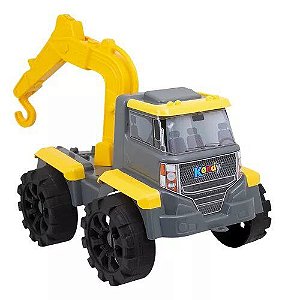 Brinquedo Caminhão Bombeiro Grande Com Som - Mercotoys - SETOR STORE