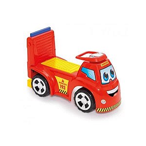 Caminhão Carreta de Brinquedo Iveco Hi-Way Miniatura com Caçamba Basculante  - Lojas Monte Cristo