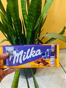 Milka Barra de Chocolate Triple Caramel 90g