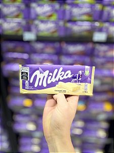 Milka Barra de Chocolate White 100g