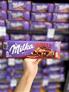 Milka Barra de Chocolate Gigante Almond Caramel 300g
