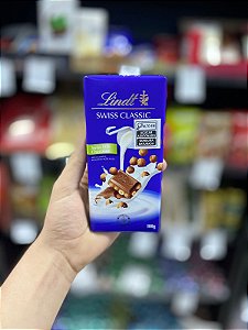 Lindt Chocolate Swiss Classic Hazelnuts 100g