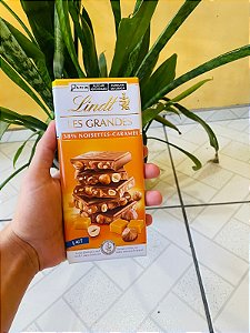 Lindt Chocolate Les Grandes Noisettes-Caramel 38%