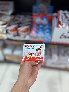 Kinder Chocolate Com 4 Barrinhas 50g