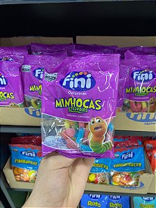 Bala Fini Minhocas Azedinhas 90g