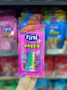 Bala Fini Tubes Arco Iris 80g