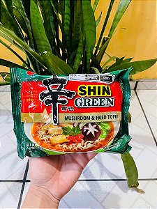 Lamen Coreano Shin Green Mushrrom & Fried Tofu 125g