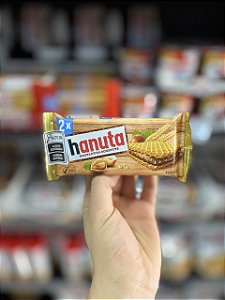 Hanuta Ferrero Wafer Recheado com Avelã 44g