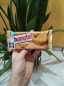 Hanuta Ferrero Wafer Recheado com Avelã 44g