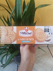 Biscoito Importado St Michel Le Sable de Retz Coconut 120g