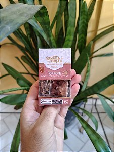 Torrone Italiano Renata Ferian Laranja Com Chocolate Branco & Amendoas 45g
