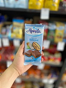 Barra de Chocolate Alpinella Coco 90g