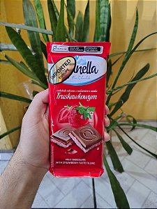 Barra de Chocolate Alpinella Morango 100g