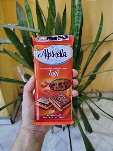 Barra de Chocolate Alpinella Caramelo 100g