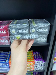 Halls Bala Menta Prata 28g