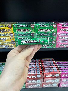 Freegells Bala Menta Choco 27g
