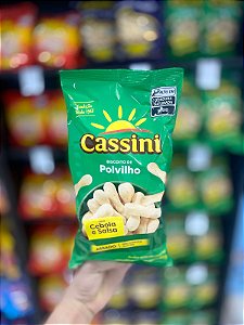 Biscoito Cassini Polvilho Sabor Cebola e Salsa 80g