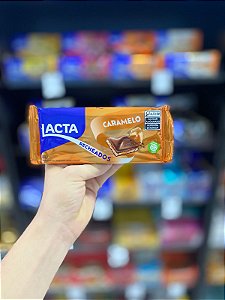 Barra de Chocolate Lacta Caramelo 104g