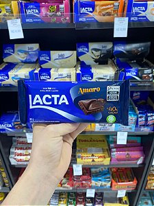 Barra de Chocolate Lacta Amaro 80g