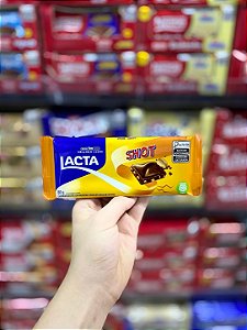 Barra de Chocolate Lacta Shot 80g