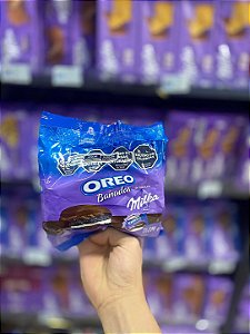 Biscoito Milka Oreo Bañadas Ao Leite 119g