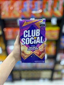Biscoito Club Social Bacon e Provolone 141g