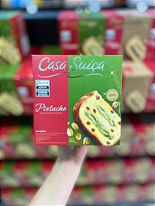 Panetone Trufado Casa Suiça Pistache 500g