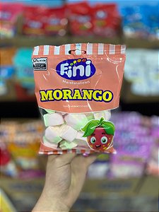 Bala Fini Marshmallow Morango 80g