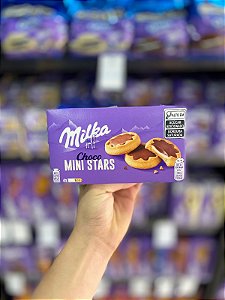 Biscoito Milka Choco Mini Stars 150g