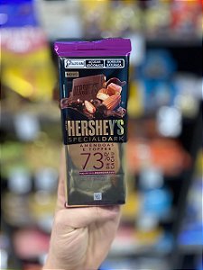 Barra de Chocolate Hersheys Special Dark Amendoas e Toffee 73% Cacau 80g