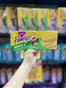 Biscoito GoPlana Wafer Familys Hazelnut 180g