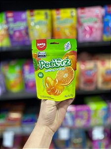 Bala Amos Peelerz Gummy Orange 65g