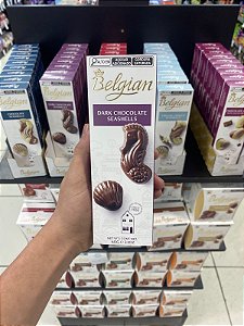 Chocolate Belgian Seashells Dark Chocolate 60g