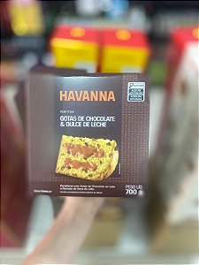 Panettone Havanna Gotas De Chocolate & Doce De Leite 700g