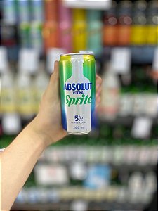 Absolut Vodka Com Sprite 269ml