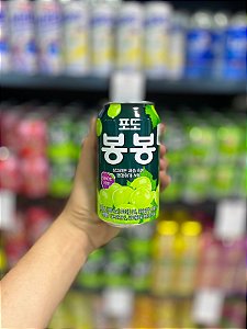 Refresco Coreano Bonbon Uva Verde 340ml