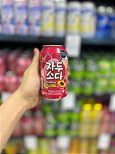 Refrigerante Coreano Sparkling De Ameixa 350ml