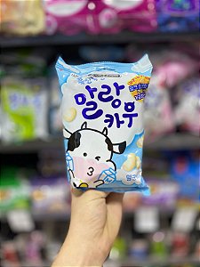 Bala Coreana Macia de Leite Lotte 79g