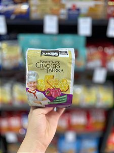 Biscoito Importado Zikos Crackers Paprika 100g