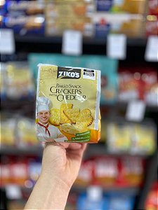 Biscoito Importado Zikos Crackers Cheddar 100g
