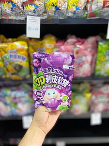 Bobo 3d Peelable Fudge Grape 75gr