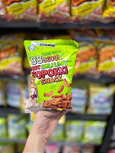 Salgadinho Coreano Topokki Hot Chili Lime 100g