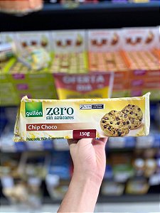 Biscoito Cookies Gullón Chip Choco Zero Adição De Açucar 150g
