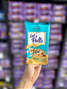 Biscoito Bogutti Lets Rolls Salted Caramel 120g