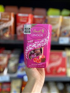 Lindt Chocolate Caixa com 16 Trufas Raspberry Cream 200g