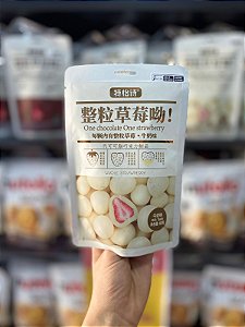 Morango Oriental Coberto com Chocolate Branco 60g