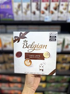 Chocolate Pralines Belgian Caffe Latte 200g