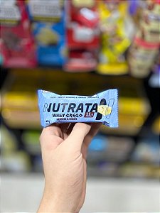 Barra de Proteina Nutrata Whey Grego Cookies e Cream 40g