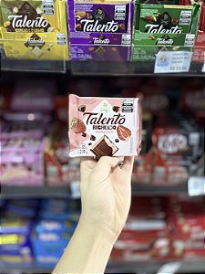 Chocolate Garoto Talento Recheado Morango 85g