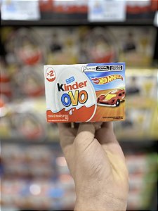 Caixa Kinder Ovo Hotwheels 40g